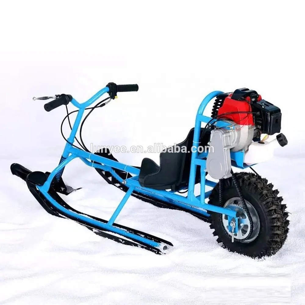 49CC Snowmobile For Children Skiing Equipments