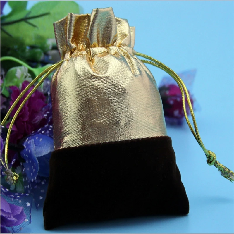 

CMRL 8*12 см Бархатный мешочек для ювелирных изделий на шнурке для подарка/украшения/туалетных принадлежностей/ожерелья/браслета/вилок мешочек под заказ и оптовая продажа