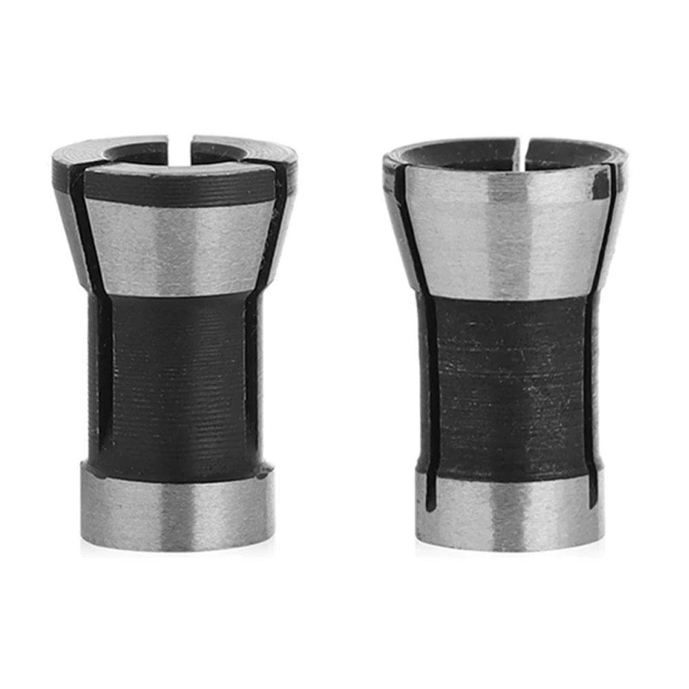 

1set 6.35mm 8mmEngraving Machine Chuck Trimming Machine Chuck Set Flat Milling Cutter Power Tool Parts Accessories