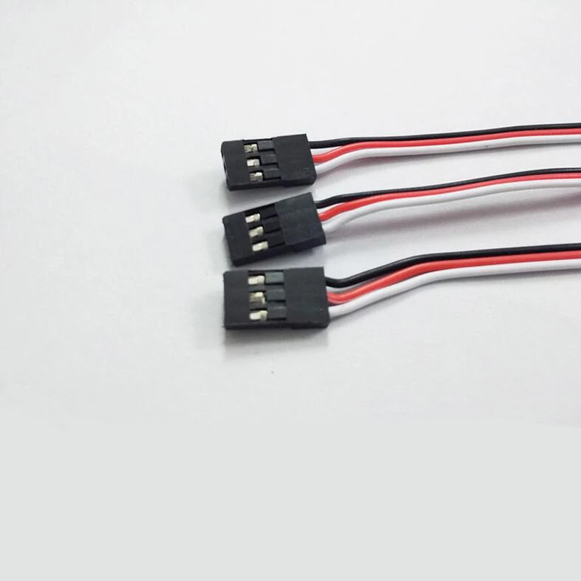 Câbles De Rallonge Mâle à Mâle JR Pour Batterie RC - Lot De 4, 11 Cm | Charge équilibrée Pour Voitures Et Avions Télécommandés
