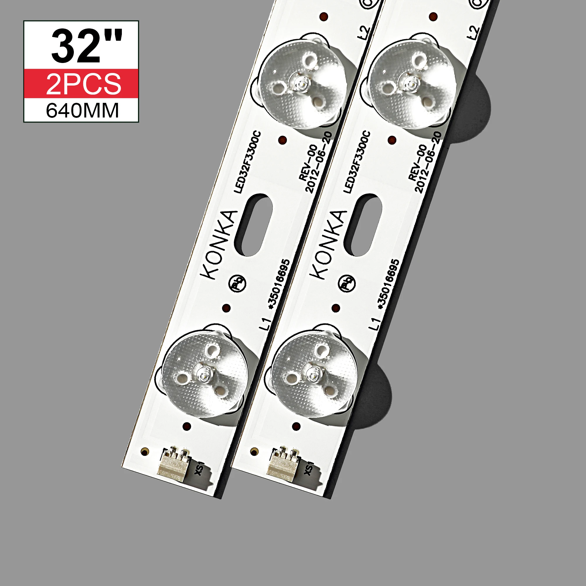 32 ġ LED TV Ʈ  Ʈ LED32F3300C 35016695 IC-BKKL32D019 32 &Konka 12-LEDs 644mm