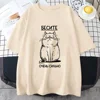 БЕСИТЕ CAT Funny Graphic T-shirt Russian Script Fashion Style Tee-shirt Short Sleeve Cotton Soft Tshirts Women Unisex Clothing 1
