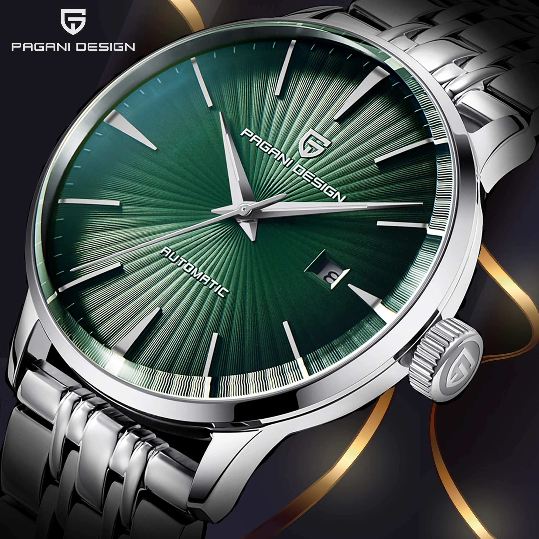 PAGANI DESIGN とSTEELDIVE 本日限定価格! Men's Automatic Watch Pagani Design | Pagani Design