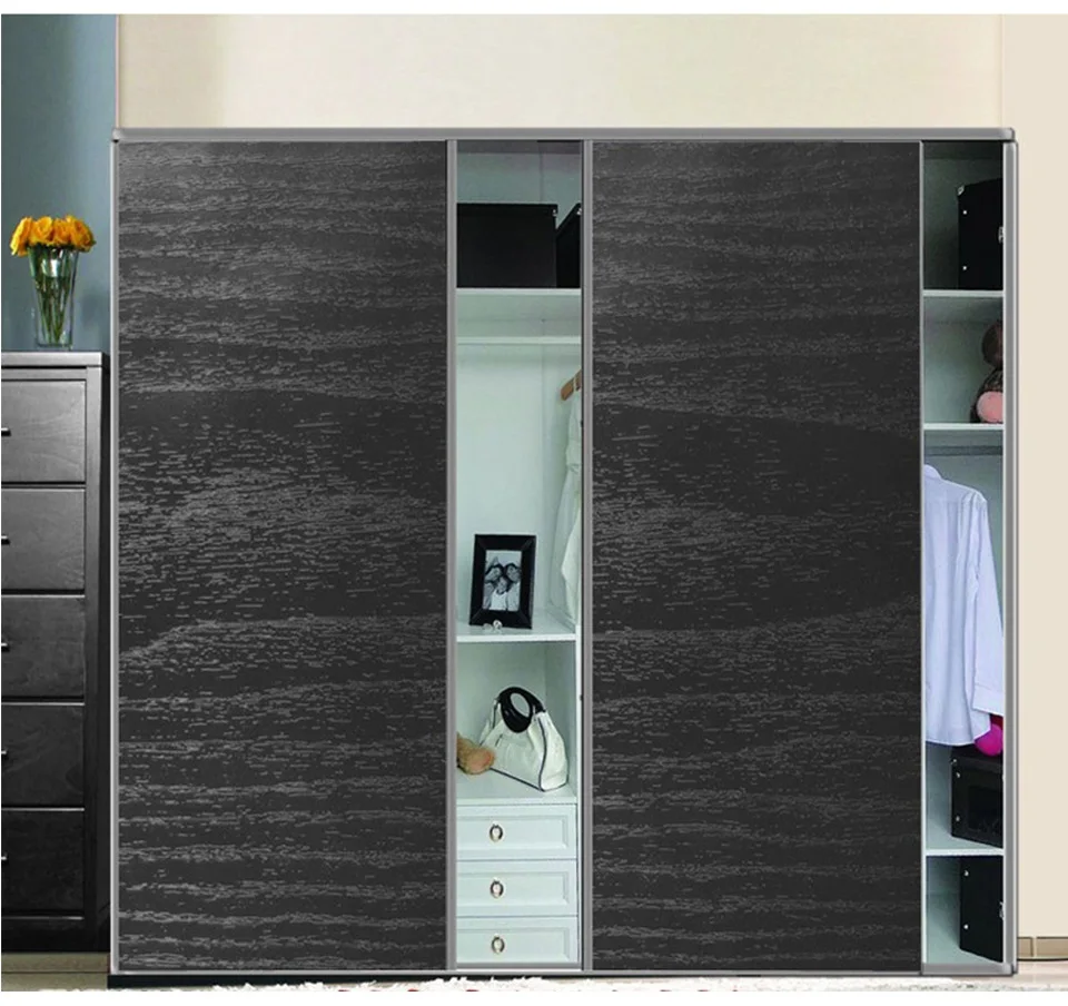 Moderne Holzstreifen-Tapeten für Möbel und Wände, DIY-Dekorfolien, PVC-Selbstklebende Vinyl-Wandaufkleber in Rollen – Detail 11