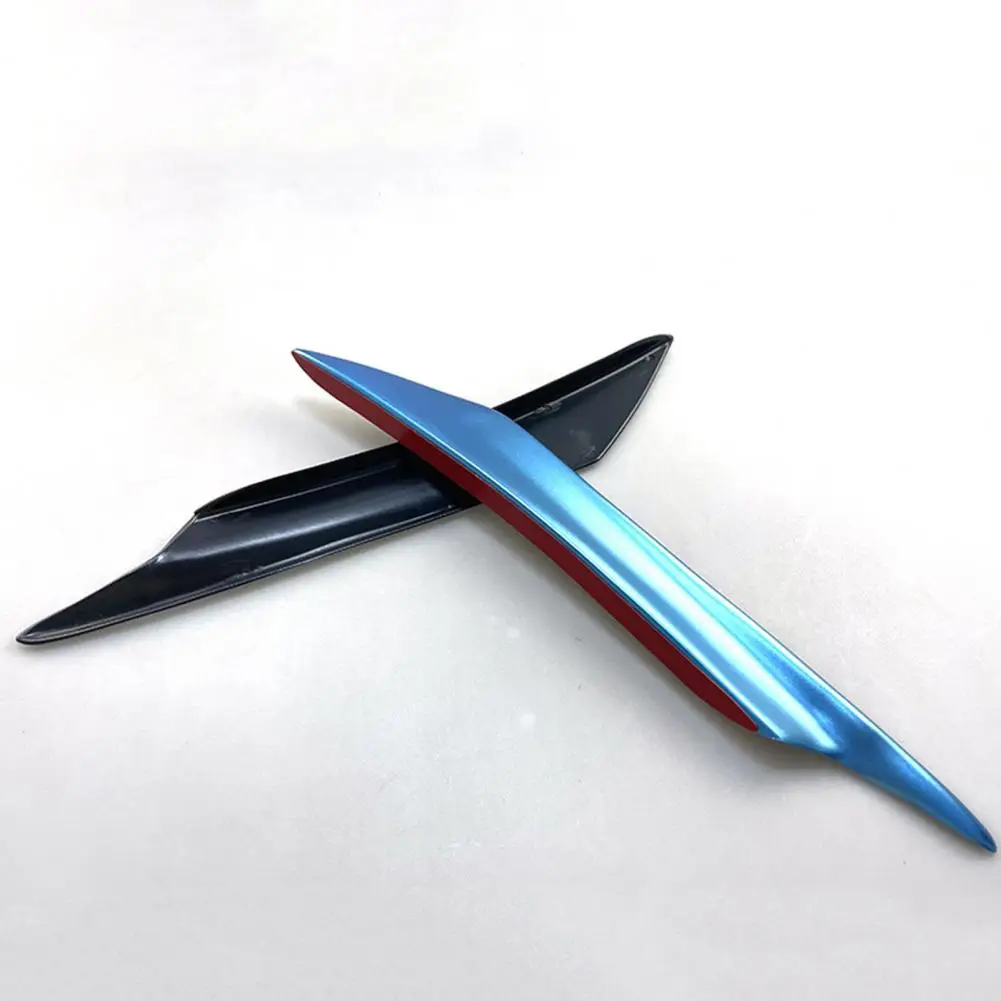 

Rear Bumper Lip 4Pcs Excellent Anti-crash Wear-resistant Rear Bumper Spoiler Diffuser Split Auto Accessories