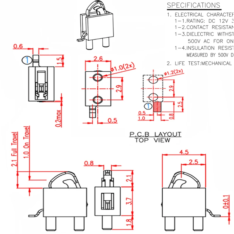 1 Stück BC-36 Batteriehalter 2,5 Abstand 1PIN/2PIN/3PIN/4PIN vergoldeter Federladeanschluss Leitfähiger Halter Erhalten vergoldet – Detail 7
