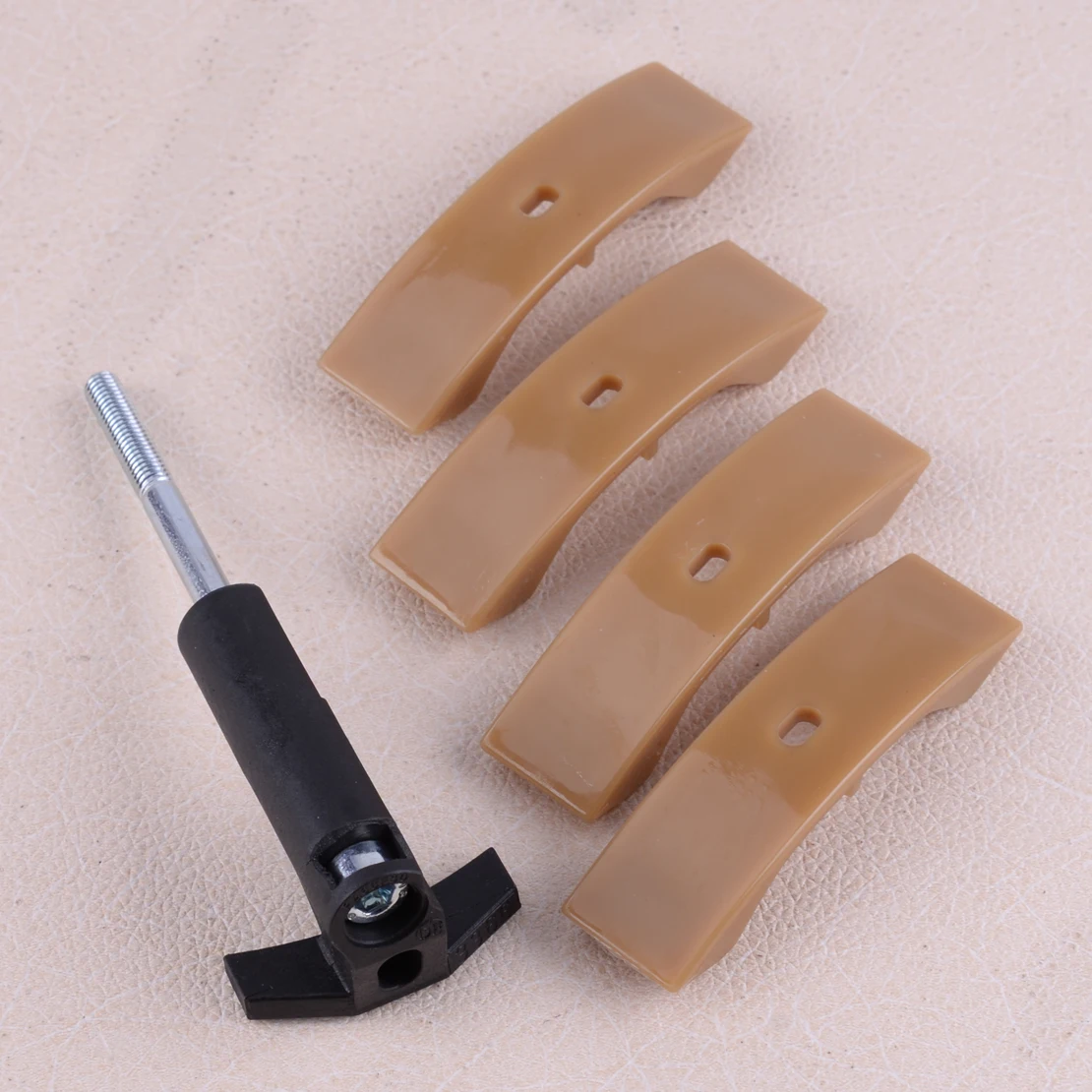 Camshaft timing chain tensioner holder & shoe pad 058109088B 058109088D 5PCS/Kit For Audi A8 A6 VW Passat Beetle