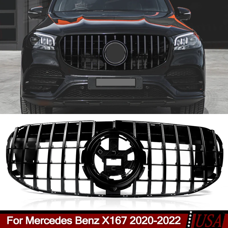 MERCEDES GLC SUV COUPE 2015-2019 PARAURTI ANTERIORE E GRIGLIA ANTERIOR