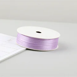 Colorful 2mm Double - Sided Decorative Ribbon for DIY Packaging & Hair Accessories (20)