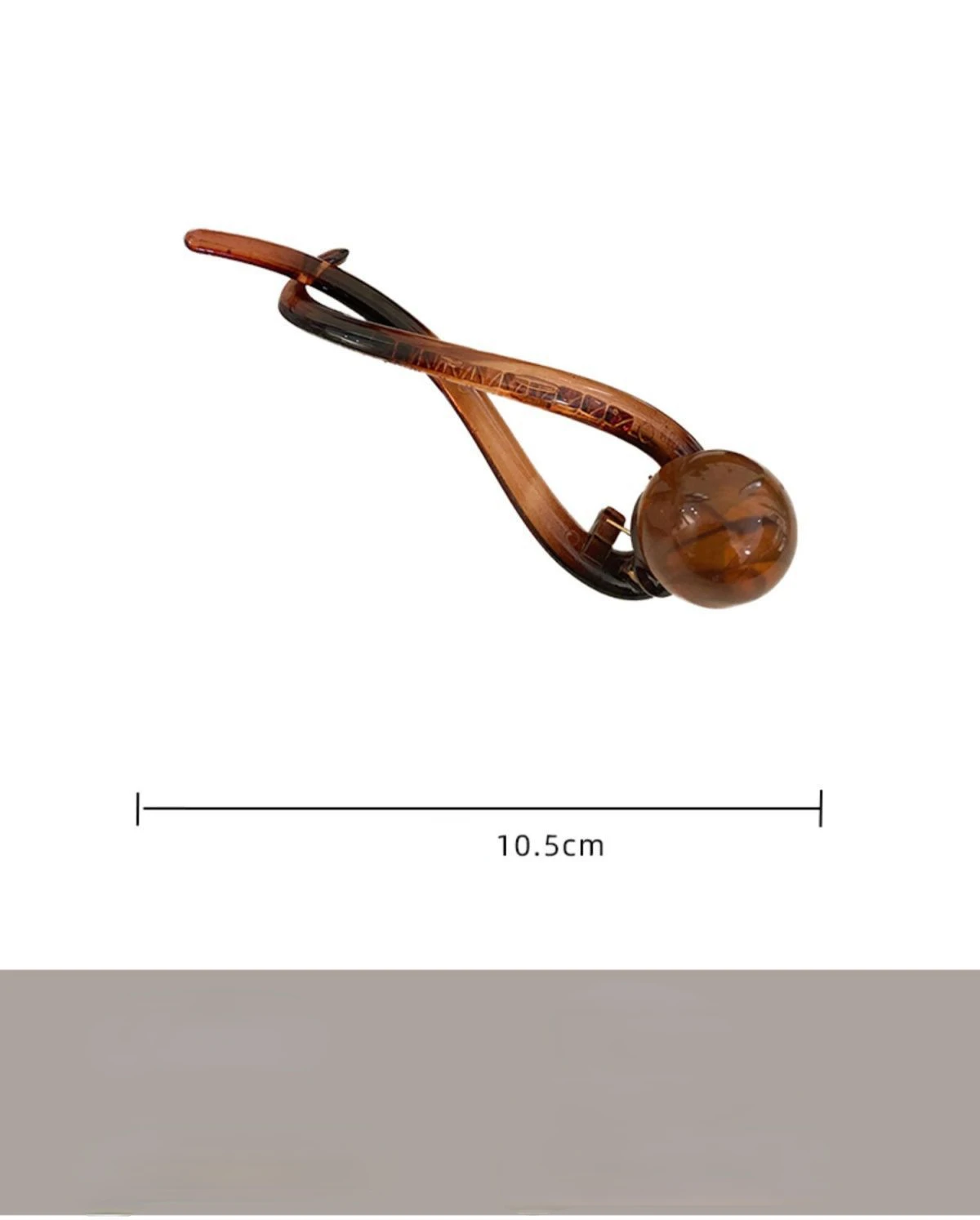 Vintage S-form Perlen Haarklammer Elegante Haar-accessoires_voghion.com