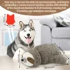 Dog Christmas Gift Forest Sloth Puppy Heartbeat Toy for Stress Relief and Soothing, Sleep Aid Crate Training Puppy Toys 3