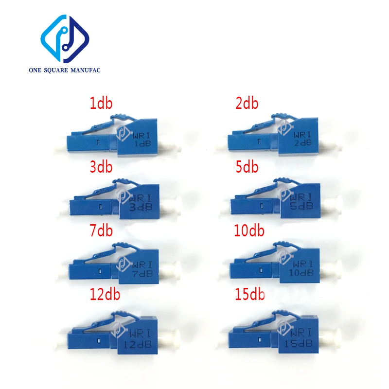 3Pcs/Lot Optical Fiber Attenuator WR1 LC 0dB 12dB 15dB SC/APC 5dB 10dB Male And Female connector