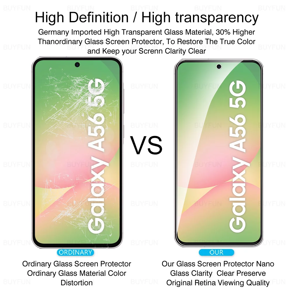 Enhanced Tempered Glass Screen Protector and Clear Soft TPU Cover 3-in-1 Set
