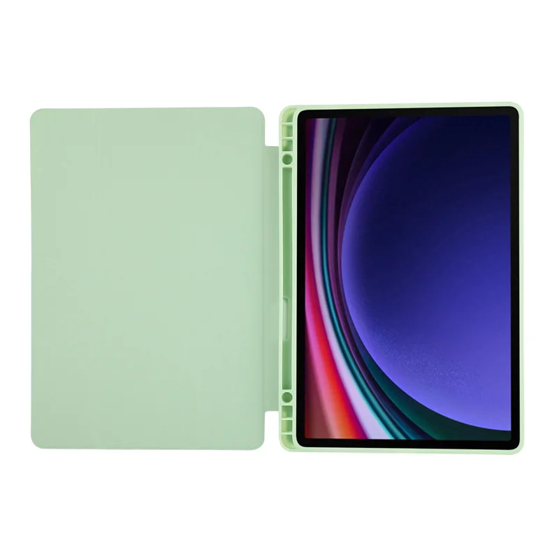 Premium PU Leather Stand Case with Pen Holder
