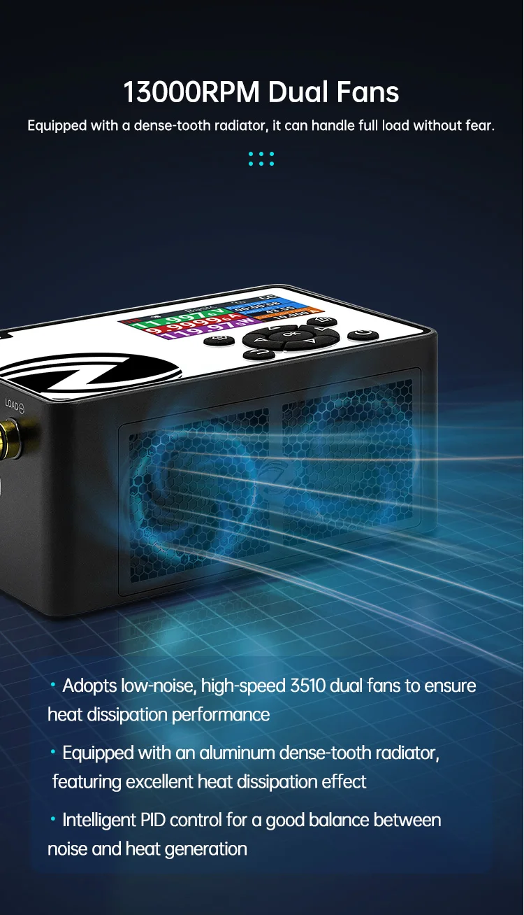 EL15 DC Electronic Load 150W Battery Capacity Tester Mini Programmable Power Sup