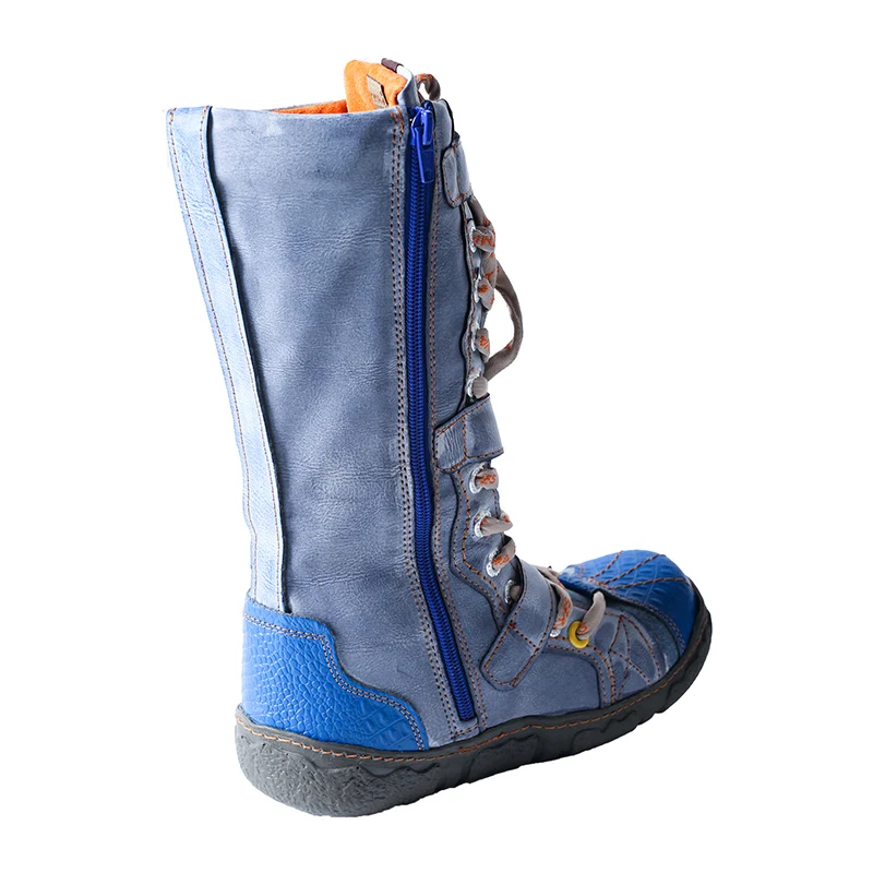 2024 New Fashion Beauty Leather Shoes Leisure Medium Long Boots Fashion Leather Shoes Women Shoes