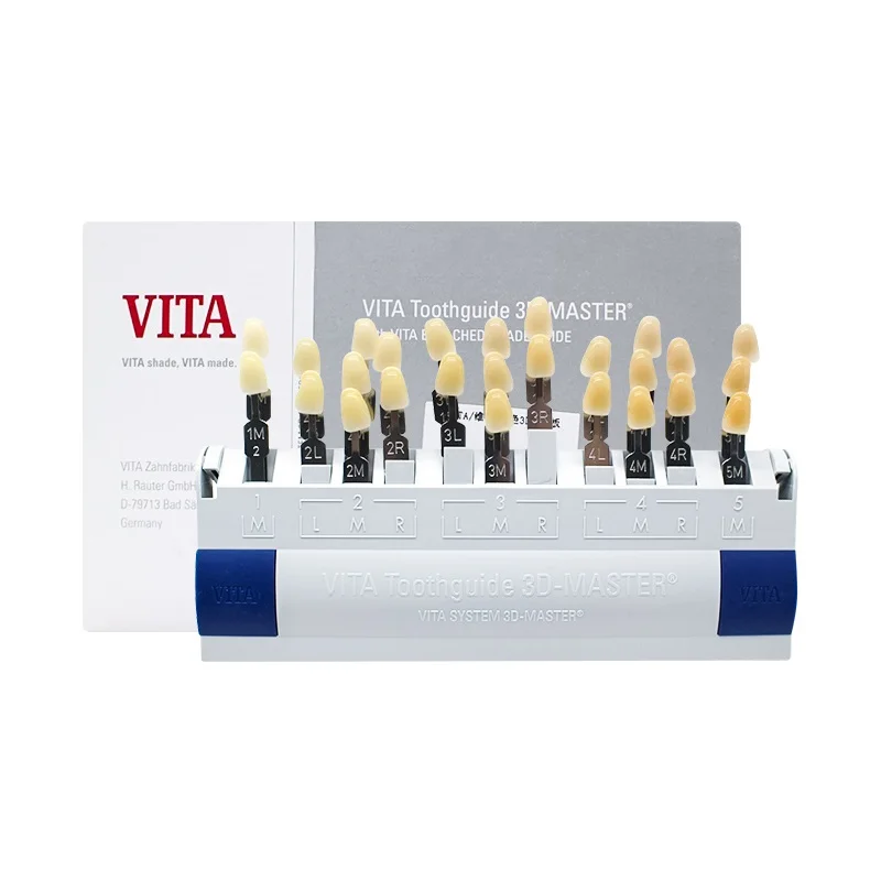 

29Colors/Case Teeth Whitening Shade Guide VITA Toothguide 3D Master 29Shades Teeth Bleach Dental Shade Guide for Dental Use