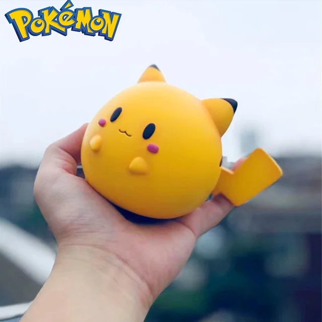 Anime Pokemon Little Fat Ding Fat Pikachu Figure PVC Action Figure Model Decoration Doll Kawaii Toys Kids Decoration Best Gift 1