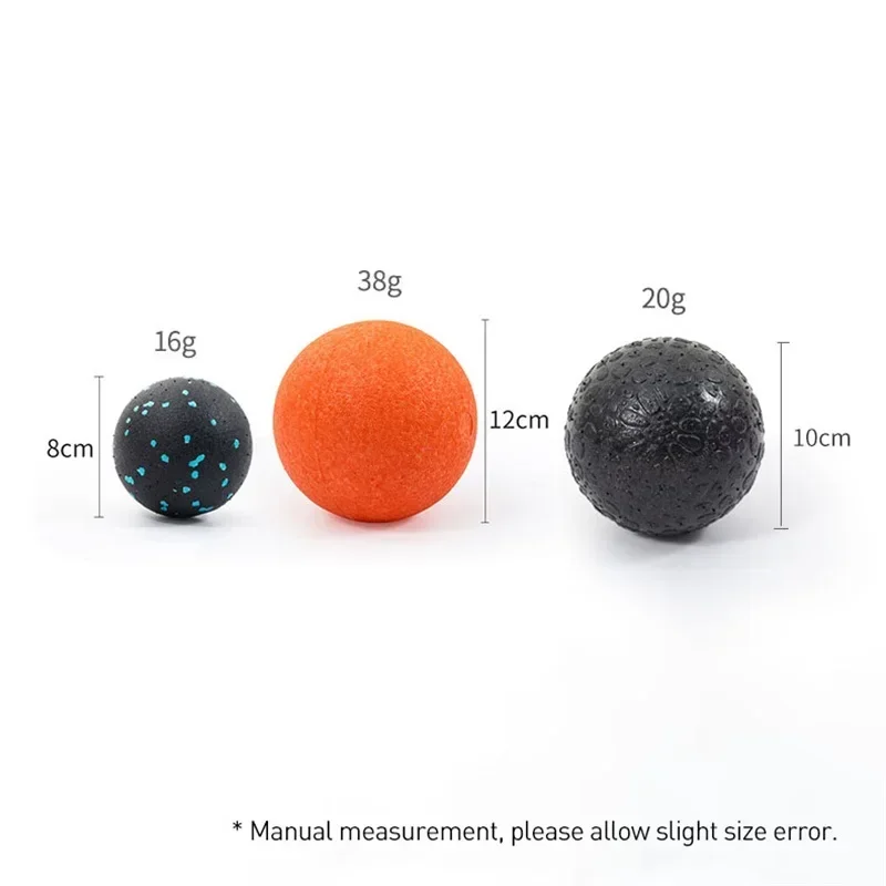 CLEARANCE SALE-EPP Yoga Foam Block Round Small Ball Massage Therapy Deep Muscle Relaxation Exercise Fitness For Neck Waist Feet