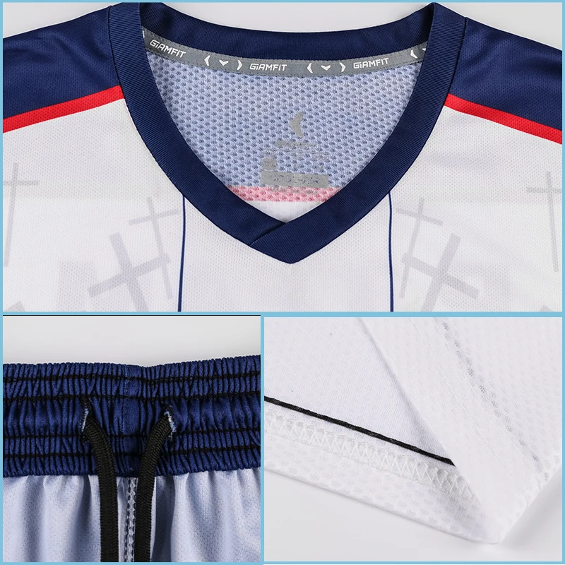 Sublimation Female Football Jersey Training Women Soccer Uniform Set Breathable Girls Soccer Wear ZZ1844