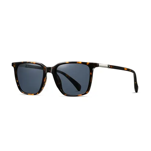 Polarized Sunglasses for Women Man Classic Retro Square UV400 Clear Vision and Glare Reduction for Driving Travel Sightseeing Be - Image 5