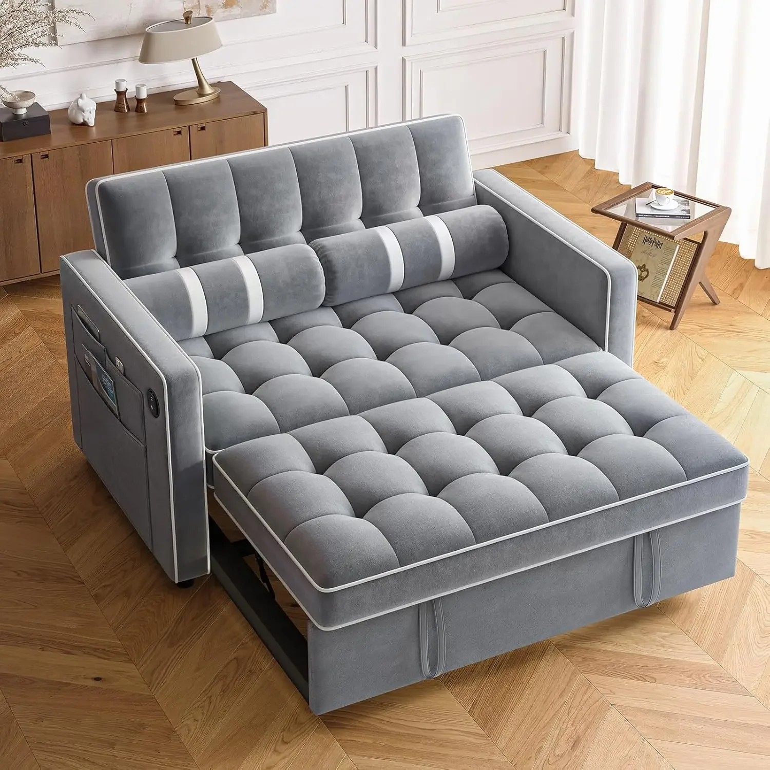 3 in 1 Convertible Sleeper Sofa Bed, Futon Couches - AliExpress 1503