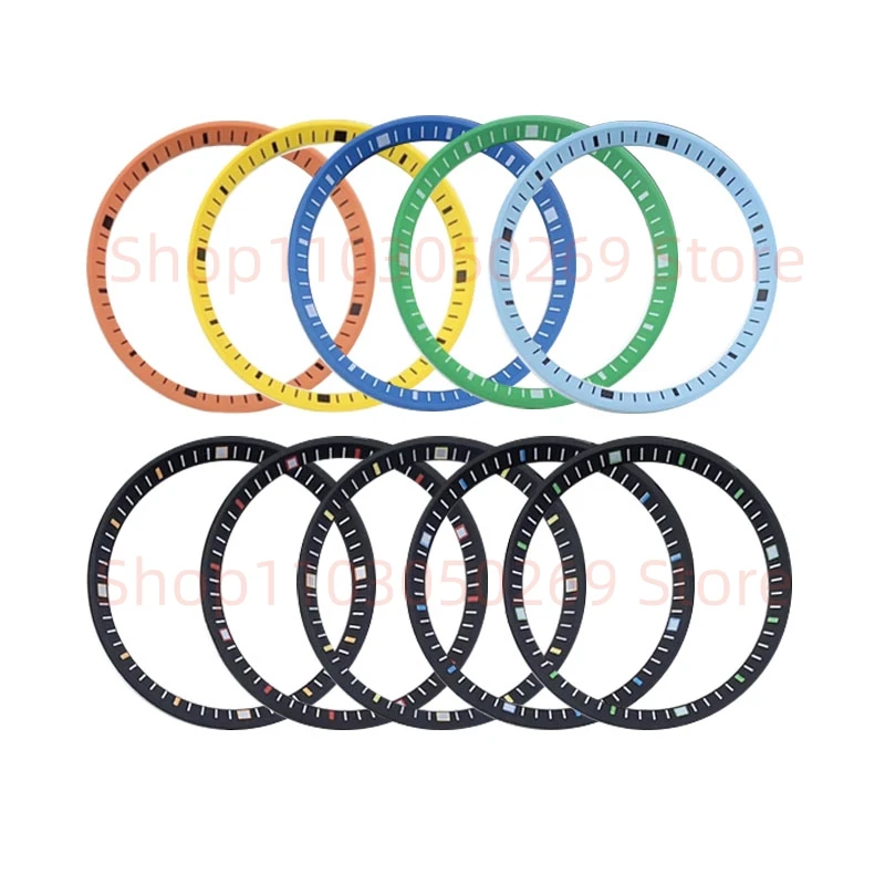 

Mod Watch Accessories SKX 32.3mm Wacth Chapter Inset Sacle Ring Fit for NH35 Movement