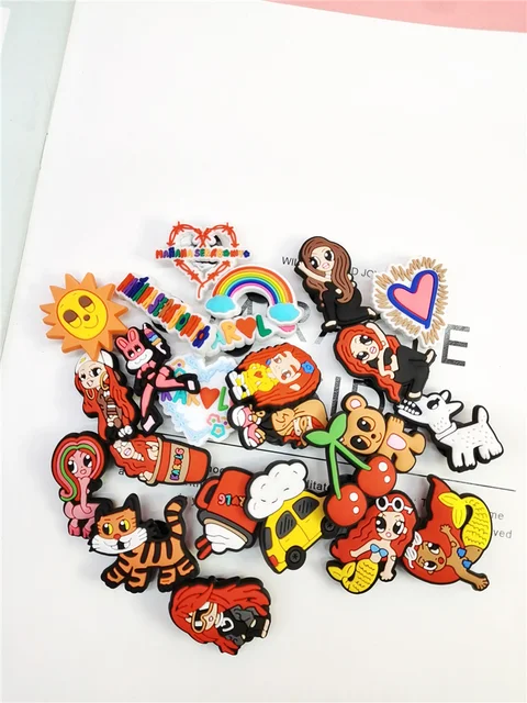 35 Ciondoli Kawaii Per Scarpe - Accessori DIY Anime, Decorazioni Colorate Per Bambini E Ragazzi - Foto 3