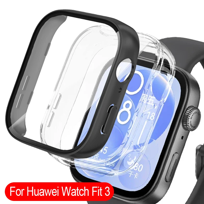 

Защитный чехол для Huawei Watch Fit 3, жесткий защитный чехол из поликарбоната для Huawei Watch Fit3, чехлы-бамперы, аксессуары