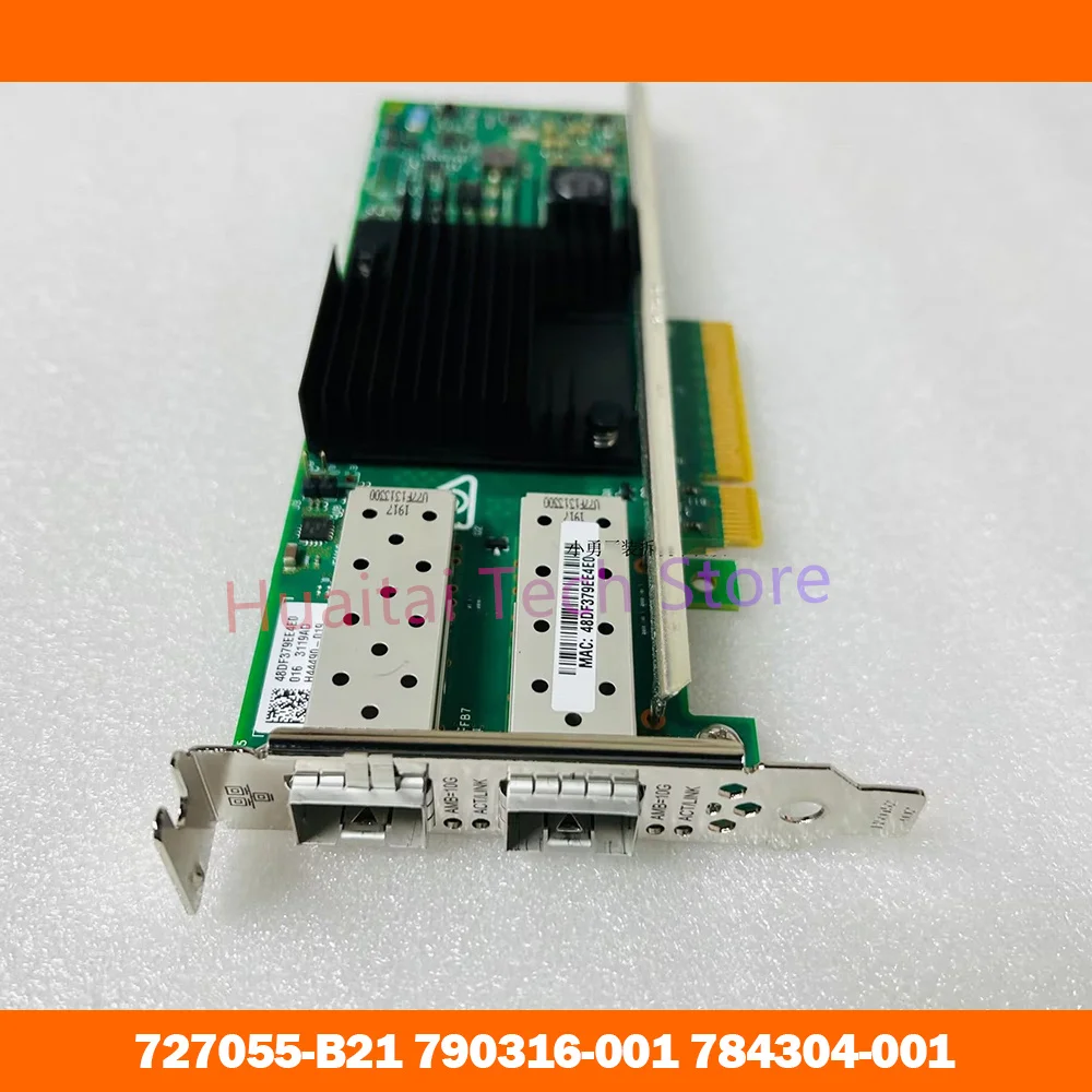 For HPE 10G Dual-port Ten Gigabit Network Adapter 562SFP+ 727055-B21 790316-001 784304-001 3 For HPE 10G Dual-port Ten Gigabit Network Adapter 562SFP+ 727055-B21 790316-001 784304-001