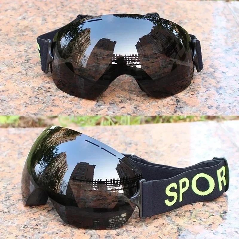 Professional Ski Goggles for Men and Women UV400 Adult Anti-fog Snowboard Skiing Glasses Ultra-light Winter Sports Snow Eyewear 6