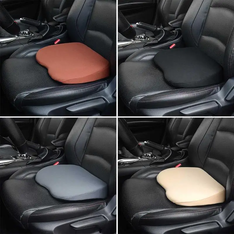 Adult Car Booster Seat Cushion, for Short Drivers People Office Chair  Portable Comfortable Thickened Breathable Driving Auto Seat Pad ,Blue Style  D 
