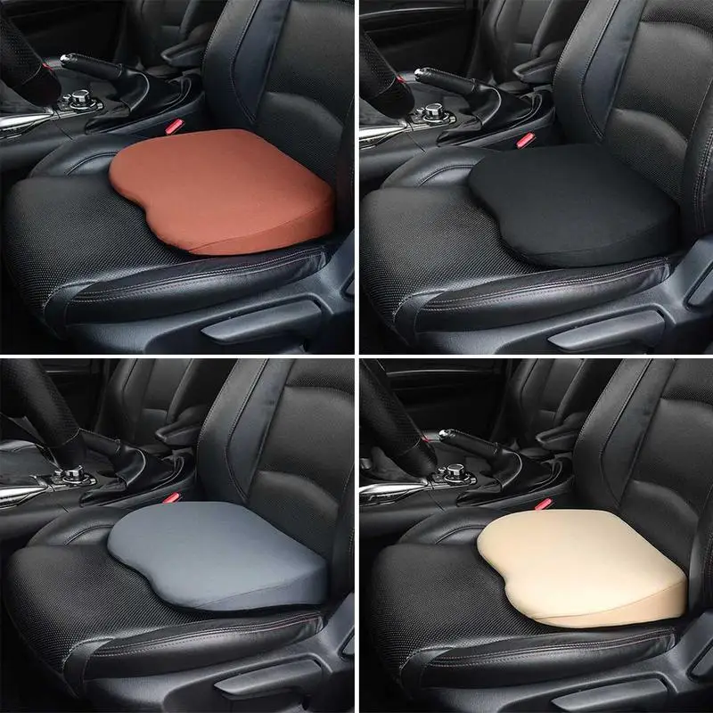 Adult Car booster Cushion, for Short Drivers People Office Chair Portable  Comfortable Thickened Breathable Driving Auto Seat Pad ,Blue Style D 