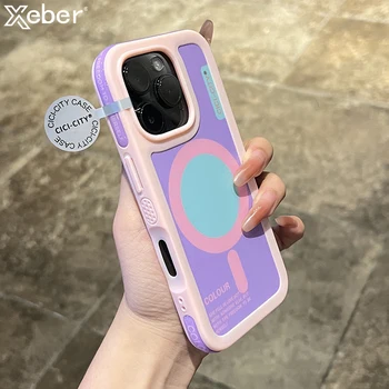 iPhone MagSafe Colorful Shockproof Case 1