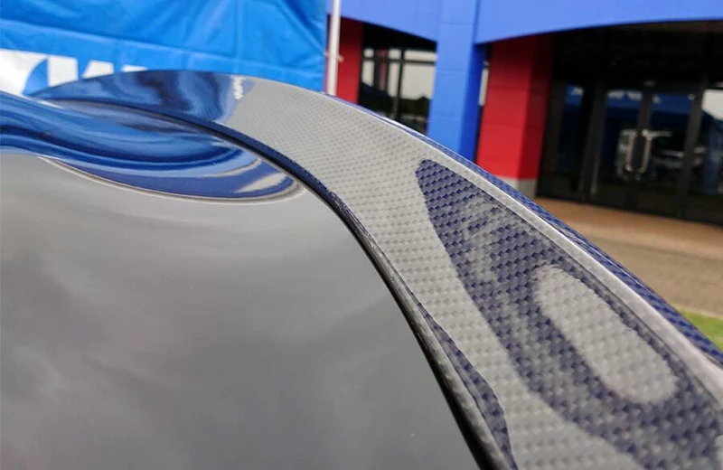 Spoiler Posteriore Add On Gurney Flap Per Honda 2017 + Civic Type R Fk8