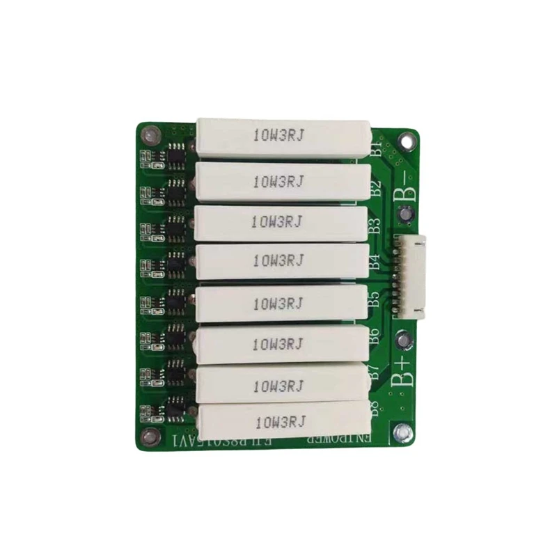 3S To 8S 1A Lithium Battery Balance Board 12V 24V Balancing Current