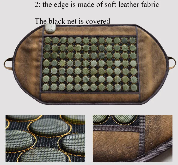 Jade heating hot compress physiotherapy pad household 220 v health health waist cushion foot the foot pad