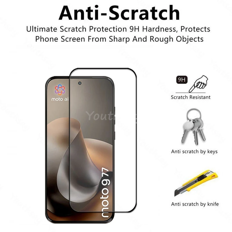 Premium Glass Screen Protector Film | 4-Pack Tempered Glass