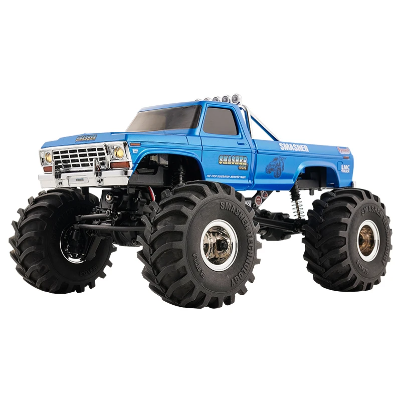 Authentic FMS 1:24 FCX24 Smasher V2 Big-Foot 4WD RC CAR simulation 