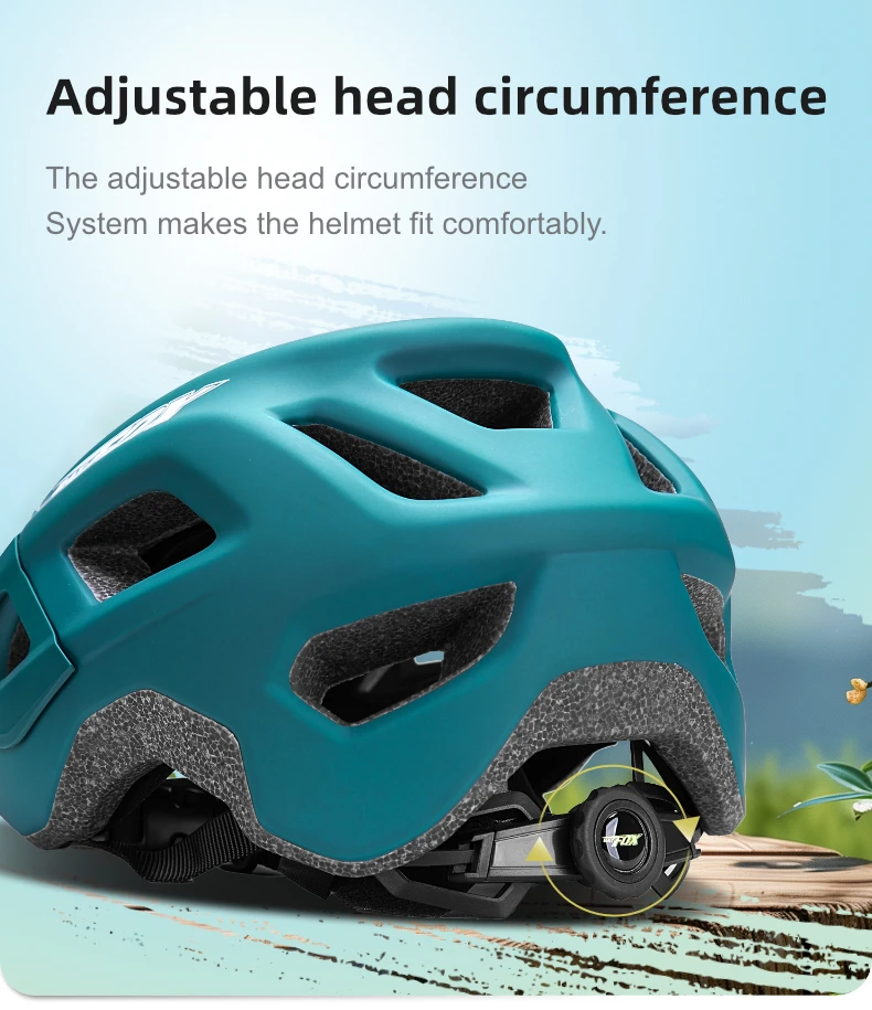 BATFOX 2026 Fahrradhelm für Herren und Damen, Integrierte Ultraleichte Belüftung, Pendler- und Rennrad-MTB-Fahrradhelm, Radsport-Sicherheitsausrüstung – Detail 6