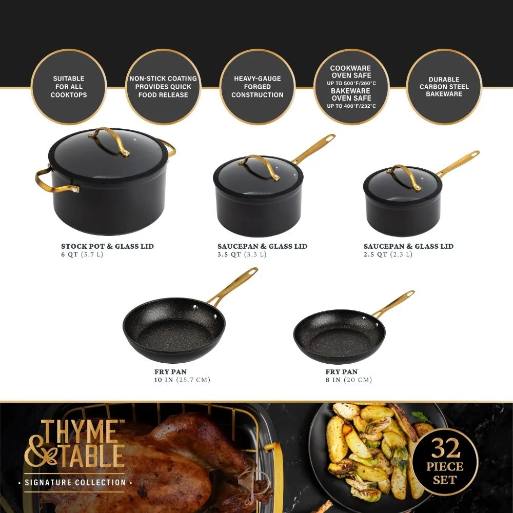 https://ae01.alicdn.com/kf/Sc4d72e9235334609a221b32e9a0a6588h/Thyme-Table-32-Piece-Cookware-Bakeware-Non-Stick-Set-Black-stainless-steel-cookware-set-pots-and.jpg