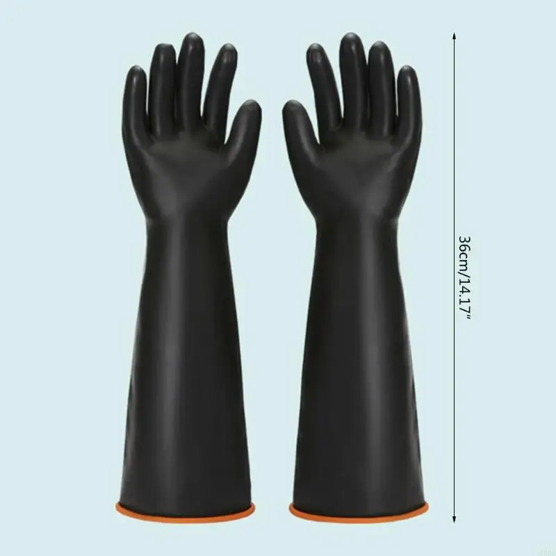 G6KC Resistant Gloves Heavy Duty Industrial Waterproof Safety Work Gloves