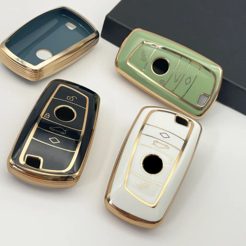 Women Tpu Car Key Case Cover Shell Fob For Bmw 1 3 4 5 7 Series 525i