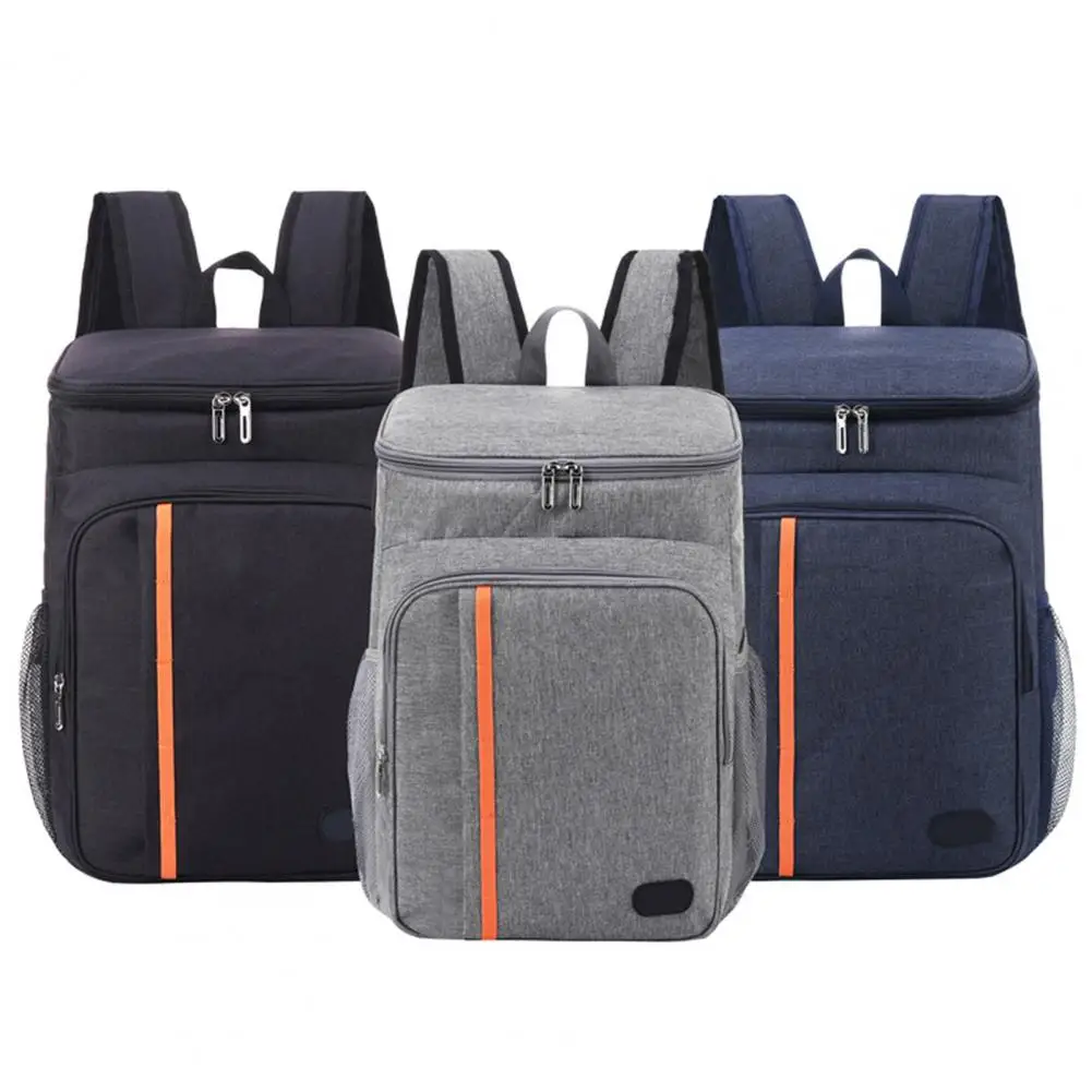 

Thermal Backpack Eco-friendly Oxford Cloth Food Grade Family School Picnic Refrigerator Lunch Bag Camping Equipment