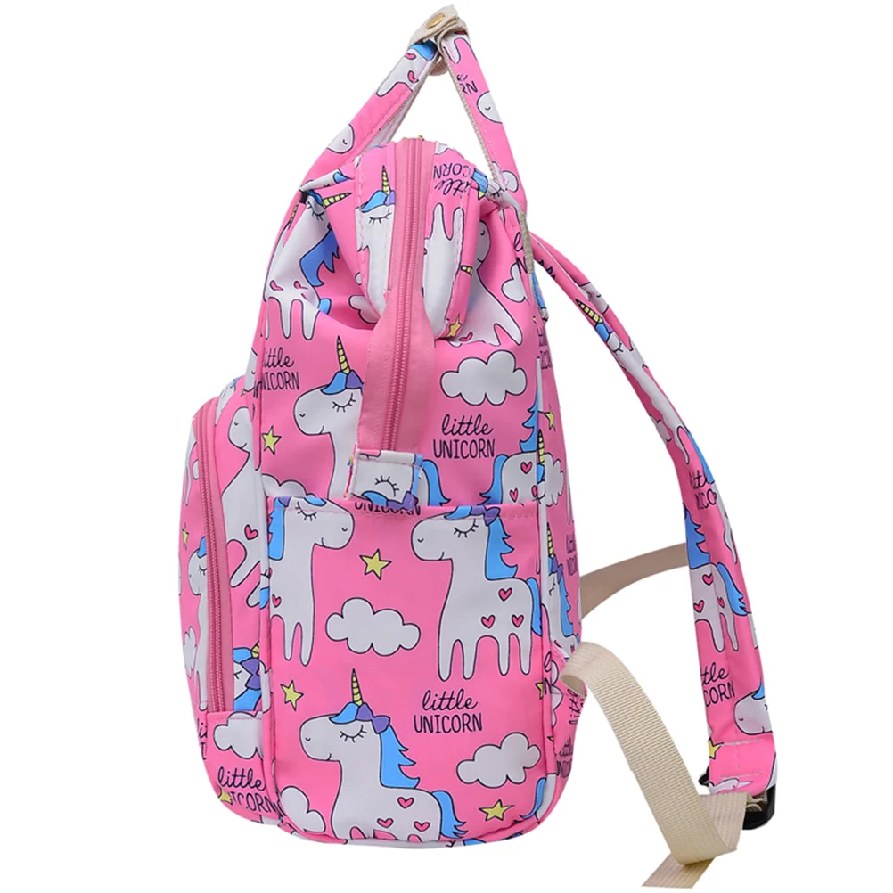 

1 шт., вместительный рюкзак для подгузников с принтом для мам