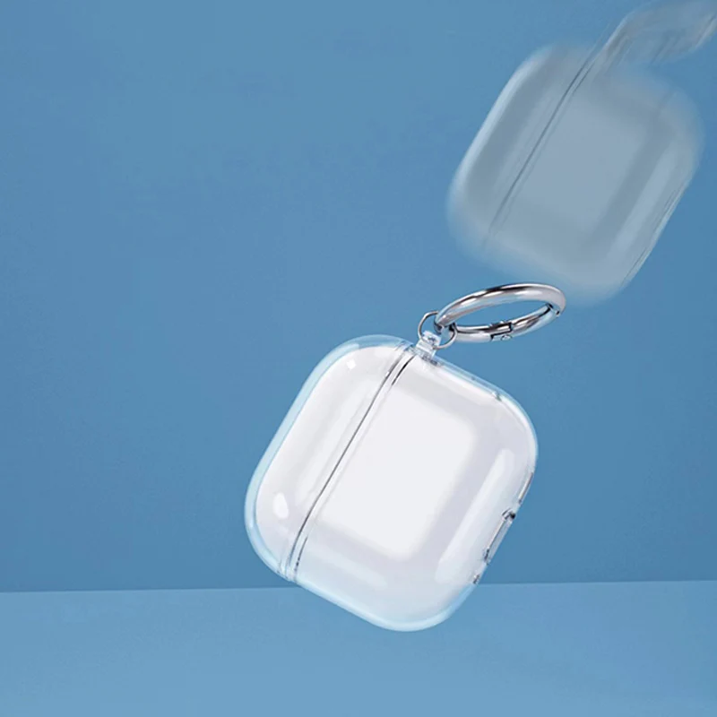 Transparent TPU Shockproof Earphone Case For Airpods Protective Accessories