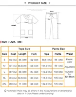 High Quality Scrub Uniform Jogging Pant Pet Grooming Doctor Work Clothes Health Care Medical School Accessories Nursing Workwear - Image 6