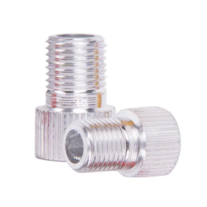 Bicycle Valve Adapter 2 Pcs Presta to Schrader