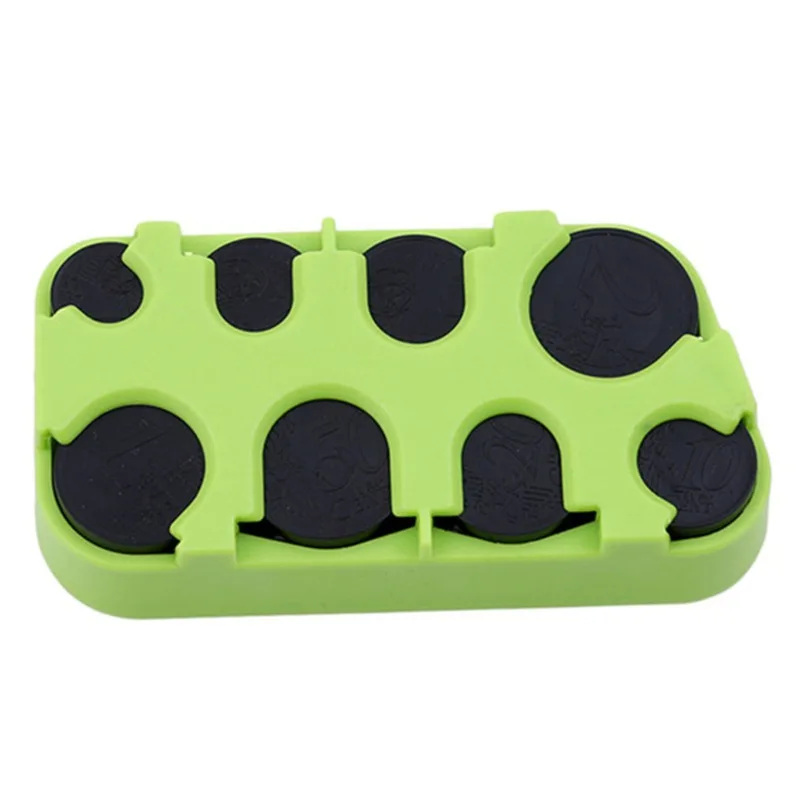 Kreative Auto Münzwechsler Kinder Geschenk Brieftasche Kunststoff Geldbörse Box Organizer Münzspender Euro Münzfach Münzfach Fällen Heißer Verkauf – Detail 3