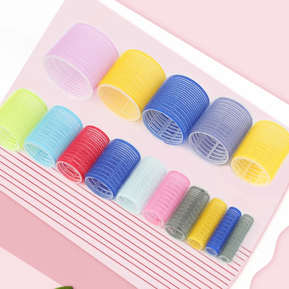 Hair Rollers Self Grip Hook Hair Curlers Heatless Hairs Roller Salon Hairs Dressing Curlers Jumbo Size Sticky Styling Tools hair curling tools